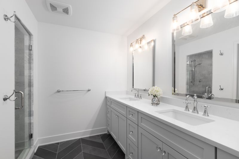 Modern Bathroom Vanity with Double Sinks