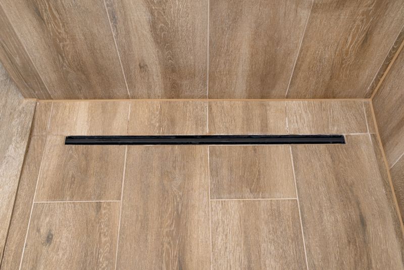 Linear Drain and Sleek Fixtures